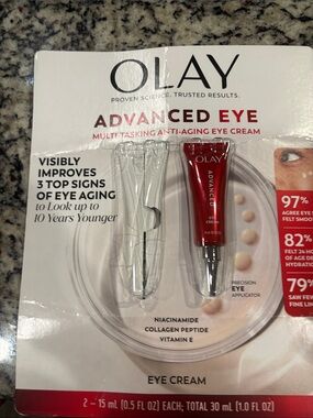 FREE in bundle OLAY Advanced Eye Multi-Tasking Anti-Aging Eye Cream - NWT